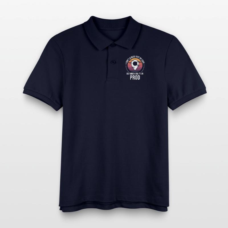 Developer Coder Programmer Prod Testing Humor Kids Organic Polo Shirt by Stanley/Stella