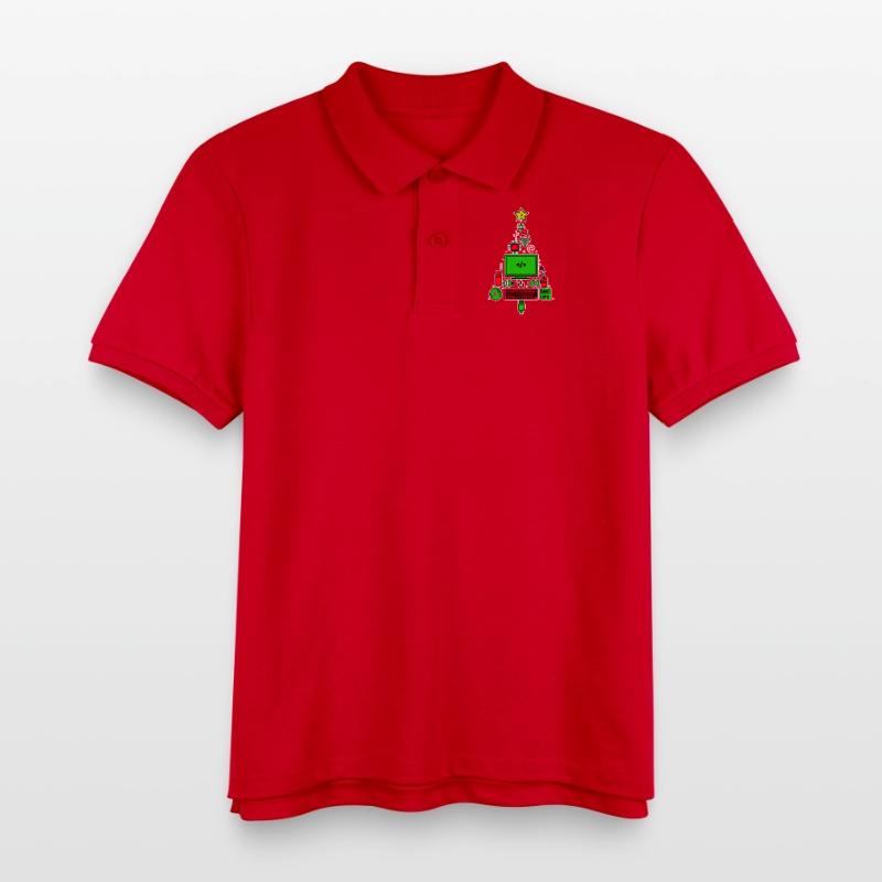 Code Debug Scripting Developer Computer Geek Kids Organic Polo Shirt by Stanley/Stella