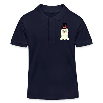 geist - Polo enfant bio Stanley/Stella - bleu marine - Devant