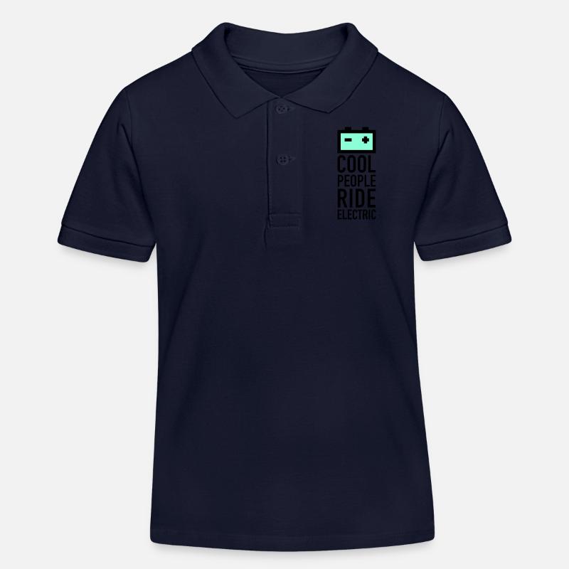batery_2f - Polo enfant bio Stanley/Stella - bleu marine