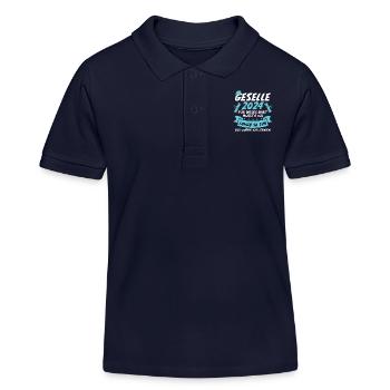 Compagnon 2024 - Polo enfant bio Stanley/Stella - bleu marine - Devant