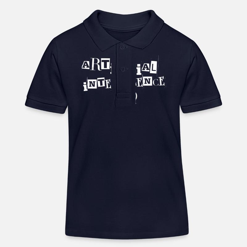 AI Künstliche Intelligenz - Kinder Organic Poloshirt Mini Sprinter von Stanley/Stella - Navy