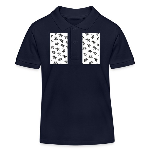 Discovery Repeating Icon - Stanley/Stella Kids Organic Polo Shirt MINI SPRINTER