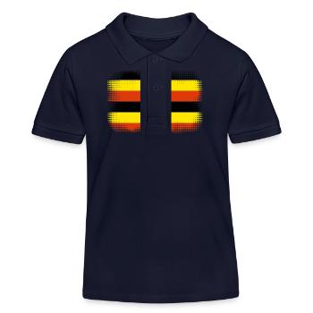 Gift for Training, Job, Work, Profession, Fisherman - Kids Organic Polo Shirt by Stanley/Stella - navy - Front