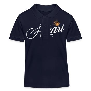 Hikari Nom pour Femme Enfant Tout-petit - Hikari - Polo enfant bio Stanley/Stella - bleu marine - Devant
