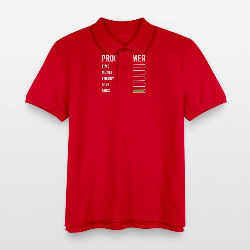 Developer Humor Programmer Coder Kids Organic Polo Shirt by Stanley/Stella