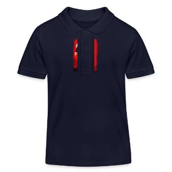 Boxing - Kids Organic Polo Shirt by Stanley/Stella - navy - Front