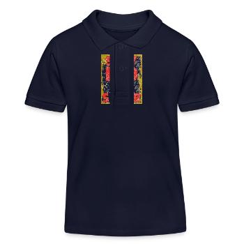 ZUCKER SAY NO TO SUGAR - Kinder Organic Poloshirt Mini Sprinter von Stanley/Stella - Navy - Vorne