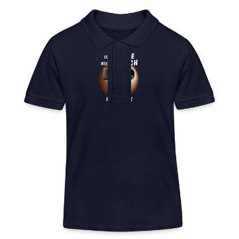 FILMKAMERA DREHE NICHT DURCH ICH FILME - Kinder Organic Poloshirt Mini Sprinter von Stanley/Stella - Navy - Vorne