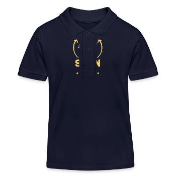 Meilleur fils - Polo enfant bio Stanley/Stella - bleu marine - Devant