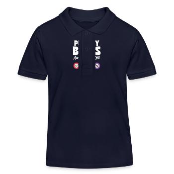 Bingo Gift for Bingo Players - Kids Organic Polo Shirt by Stanley/Stella - navy - Front