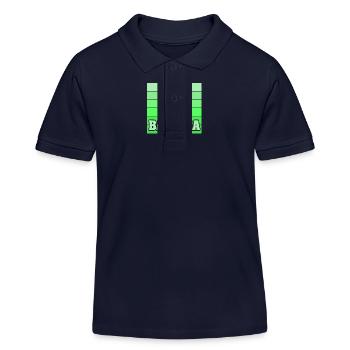 Geschenk für Barbara - Kinder Organic Poloshirt Mini Sprinter von Stanley/Stella - Navy - Vorne