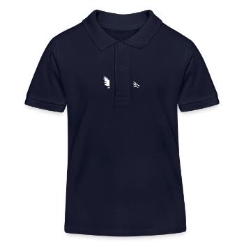 Mountainbiker Sport Mountainbike - Kinder Organic Poloshirt Mini Sprinter von Stanley/Stella - Navy - Vorne