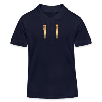2020 - Kids Organic Polo Shirt by Stanley/Stella - navy - Front