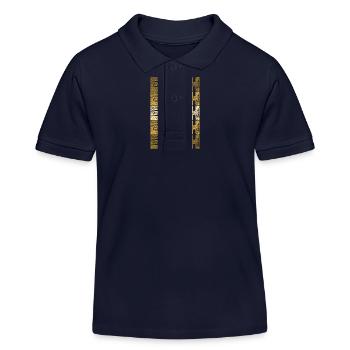 Roots Elijah - Kids Organic Polo Shirt by Stanley/Stella - navy - Front