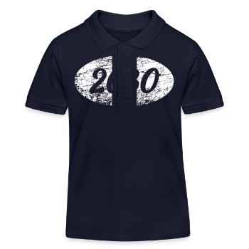 2030 - Kids Organic Polo Shirt by Stanley/Stella - navy - Front