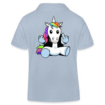 Créature mythique Fable Licorne Adolescent Adolescent - Polo enfant bio Stanley/Stella - bleu ciel - Dos