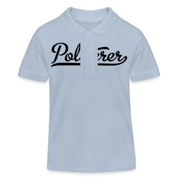Posterer - Kinder Organic Poloshirt Mini Sprinter von Stanley/Stella - sky Blue - Vorne