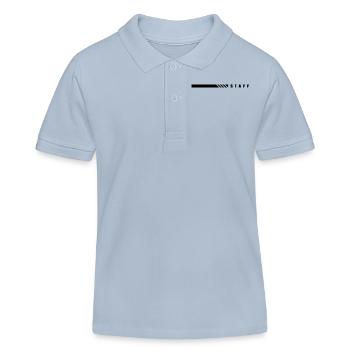 STAFF - Kinder Organic Poloshirt Mini Sprinter von Stanley/Stella - sky Blue - Vorne
