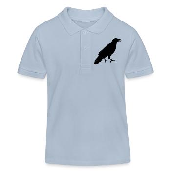 Rabe-2 - Kinder Organic Poloshirt Mini Sprinter von Stanley/Stella - sky Blue - Vorne