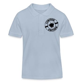 limited_edition_f1 - Kinder Organic Poloshirt Mini Sprinter von Stanley/Stella - sky Blue - Vorne