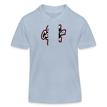 Gran Canaria Team - Kids Organic Polo Shirt by Stanley/Stella - sky blue - Front