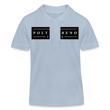 Polterabend 2024 - Kinder Organic Poloshirt Mini Sprinter von Stanley/Stella - sky Blue - Vorne