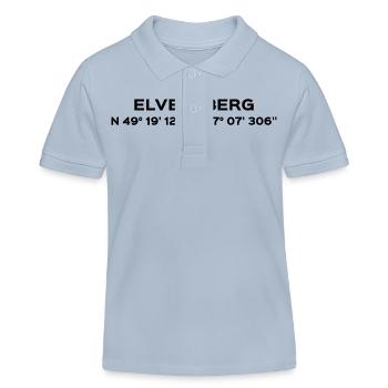 Elversberg - Polo enfant bio Stanley/Stella - bleu ciel - Devant