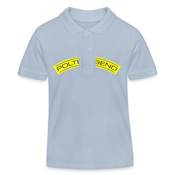 Polterabend Junggesellenabschied - Kinder Organic Poloshirt Mini Sprinter von Stanley/Stella - sky Blue - Vorne