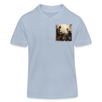 KI ist ein Teilgebiet der Informatik - Kinder Organic Poloshirt Mini Sprinter von Stanley/Stella - sky Blue - Vorne
