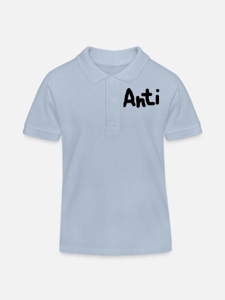 anti - Kinder Organic Poloshirt Mini Sprinter von Stanley/Stella - sky Blue