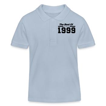 The best of 1999 - Kinder Organic Poloshirt Mini Sprinter von Stanley/Stella - sky Blue - Vorne