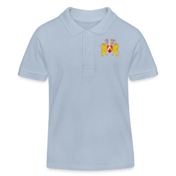 T-shirt Alsace Lions Blason Omega - Polo enfant bio Stanley/Stella - bleu ciel - Devant