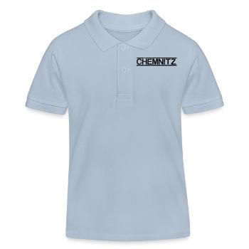 Chemnitz - Kids Organic Polo Shirt by Stanley/Stella - sky blue - Front