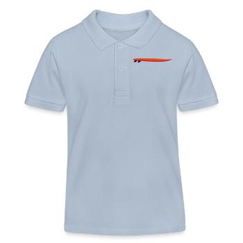 SURFING - Kinder Organic Poloshirt Mini Sprinter von Stanley/Stella - sky Blue - Vorne