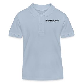 Menschen - Teamwork - Kinder Organic Poloshirt Mini Sprinter von Stanley/Stella - sky Blue - Vorne