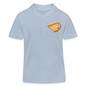 simply delicious - Kids Organic Polo Shirt by Stanley/Stella - sky blue - Front