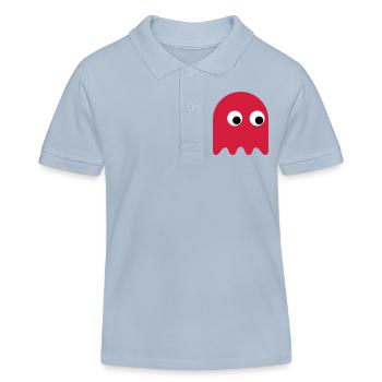 Jeu Classics Ghost - Polo enfant bio Stanley/Stella - bleu ciel - Devant