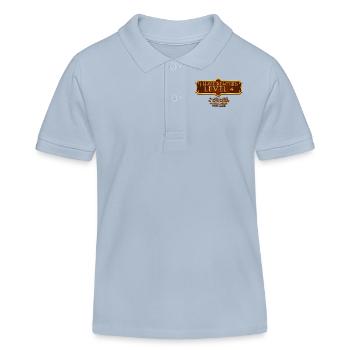 Ich Habe Die Stufe 4 Erreicht Rpg Online Gaming - Kinder Organic Poloshirt Mini Sprinter von Stanley/Stella - sky Blue - Vorne