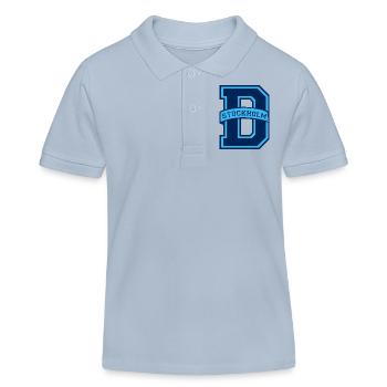 Stockholm Djurgården - Kinder Organic Poloshirt Mini Sprinter von Stanley/Stella - sky Blue - Vorne