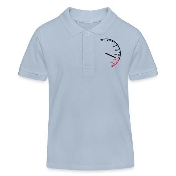 tacho_2 - Kinder Organic Poloshirt Mini Sprinter von Stanley/Stella - sky Blue - Vorne