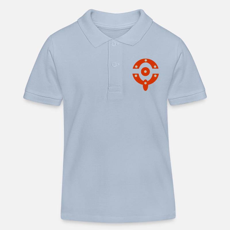 Muster N°10 - Kinder Organic Poloshirt Mini Sprinter von Stanley/Stella - sky Blue