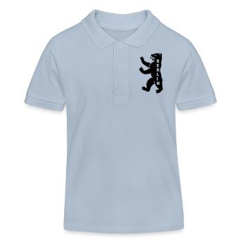 berlin - Kinder Organic Poloshirt Mini Sprinter von Stanley/Stella - sky Blue - Vorne