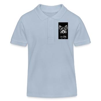 Baby York Shire Kleiner Entdecker -Little Explorer - Kinder Organic Poloshirt Mini Sprinter von Stanley/Stella - sky Blue - Vorne