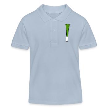Lauch - Kinder Organic Poloshirt Mini Sprinter von Stanley/Stella - sky Blue - Vorne