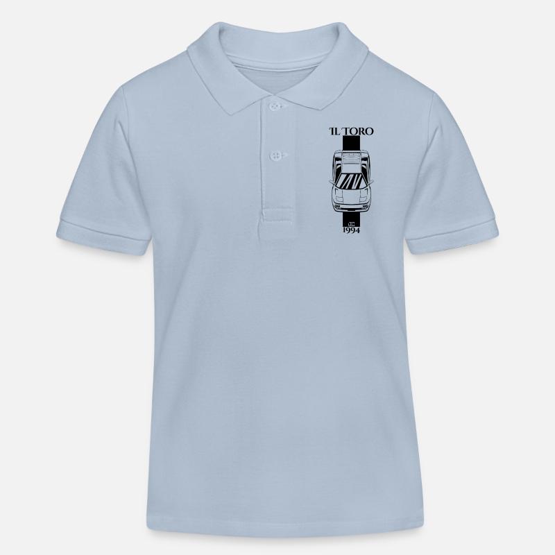 il toro SE 1994 - Polo enfant bio Stanley/Stella - bleu ciel