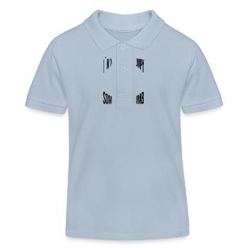 Grimpeur Escalade Alpinisme Alpinisme Alpinisme - Polo enfant bio Stanley/Stella - bleu ciel - Devant