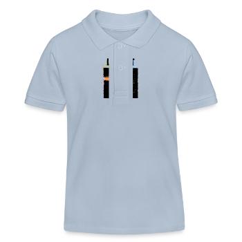 Lloret De Mar 24 Trikot 2024 - Kinder Organic Poloshirt Mini Sprinter von Stanley/Stella - sky Blue - Vorne