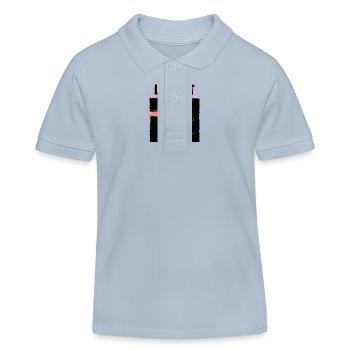 Lloret De Mar 24 Trikot 2024 Bunt - Kinder Organic Poloshirt Mini Sprinter von Stanley/Stella - sky Blue - Vorne