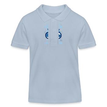 Ich habe meine Symptome online nachgeschlagen, ich habe nur Kinder - Kinder Organic Poloshirt Mini Sprinter von Stanley/Stella - sky Blue - Vorne